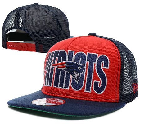 New England Patriots NFL Snapback Hat SD9